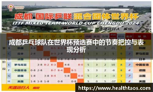 成都乒乓球队在世界杯预选赛中的节奏把控与表现分析
