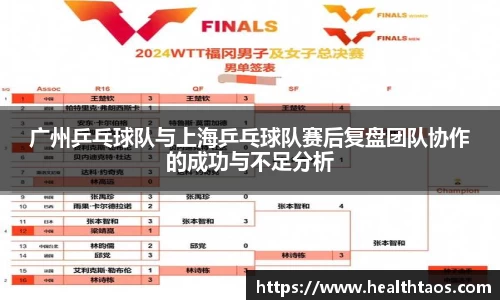 广州乒乓球队与上海乒乓球队赛后复盘团队协作的成功与不足分析